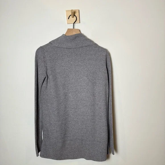 Barefoot Dreams CozyChic Lite Circle Cardigan Blue Gray Size M - Picture 2 of 11